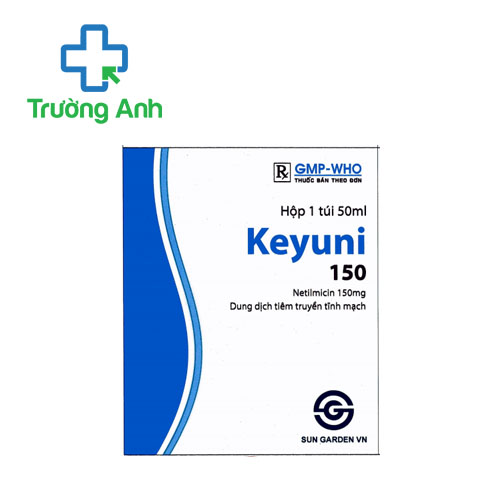 Keyuni 150 Sun Garden VN - Điều trị các bệnh nhiễm khuẩn nặng