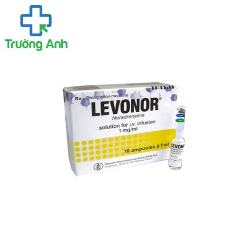 Levonor 1mg/1ml Warsaw Pharma - Điều trị suy giảm tuần hoàn