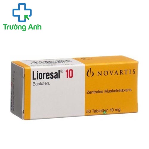 Lioresal 10mg - Thuốc điều trị xơ cứng của Novartis
