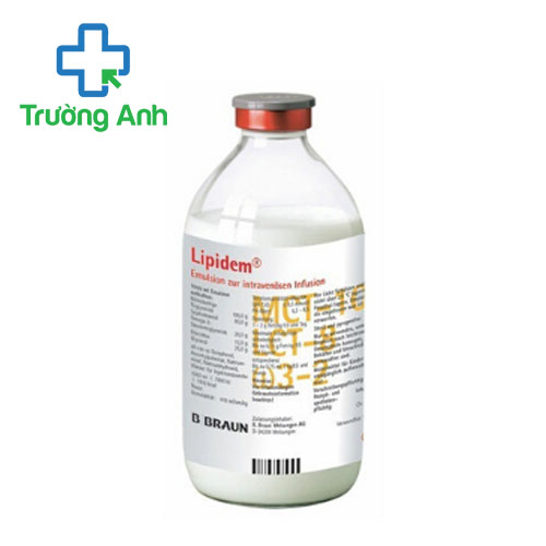 Lipidem 250ml B.Braun - Cung cấp các lipid cho cơ thể
