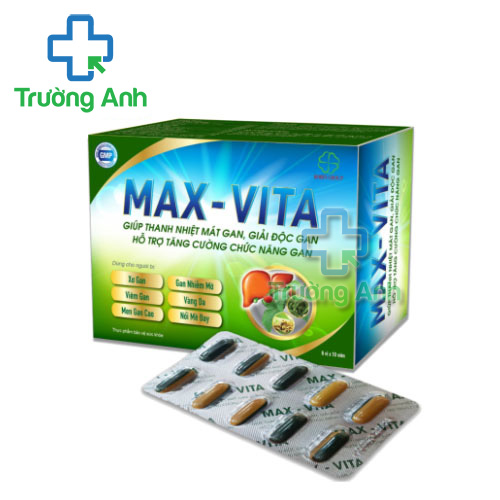 Max-vita OShii - Hỗ trợ giảm triệu chứng vàng da, mẩn ngứa