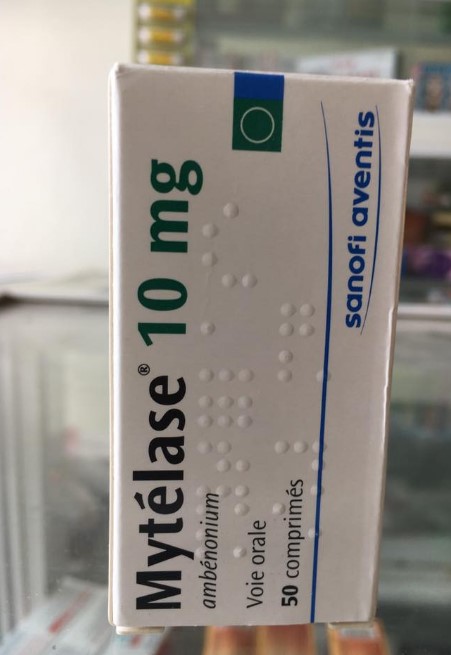 Mytelase 10mg - Ambenonium điều trị nhược cơ hiệu quả của Pháp
