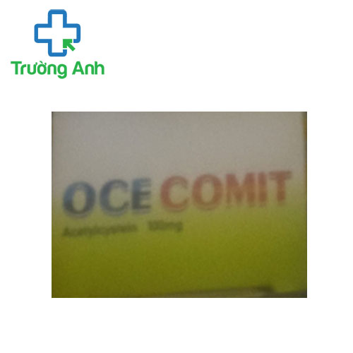 Ocecomit 100mg Hóa Dược - Thuốc điều trị làm tiêu chất nhầy ở phổi