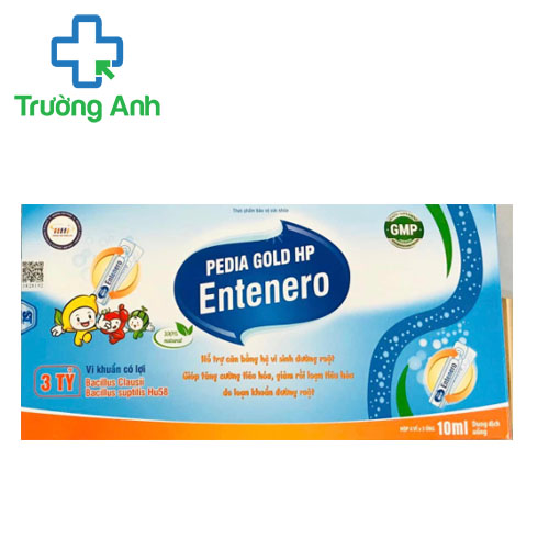 Pedia Gold HP Entenero - Hỗ trợ giảm rối loạn hệ vi khuẩn đường ruột