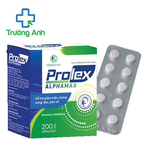 Prolex Alphamax Phương Đông - Hỗ trợ giảm triệu chứng đau, phù nề