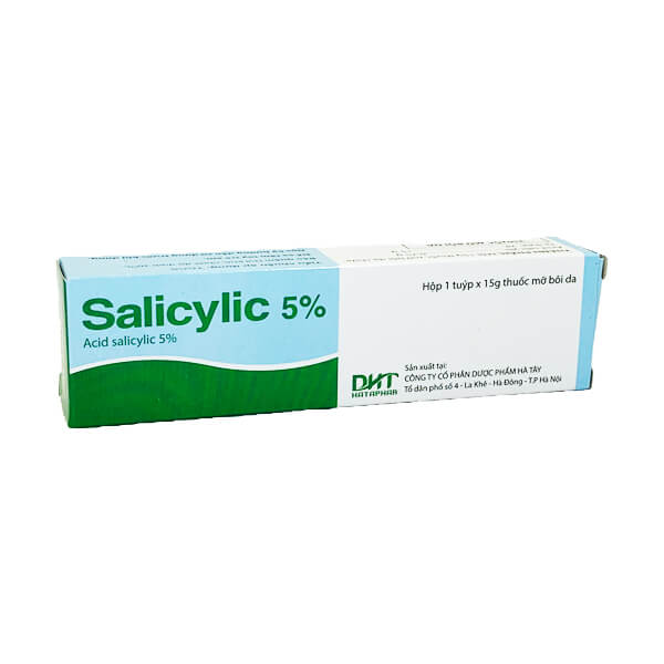 Salicylic 5% - Thuốc mỡ bôi da chữa vảy nến, nấm hiệu quả