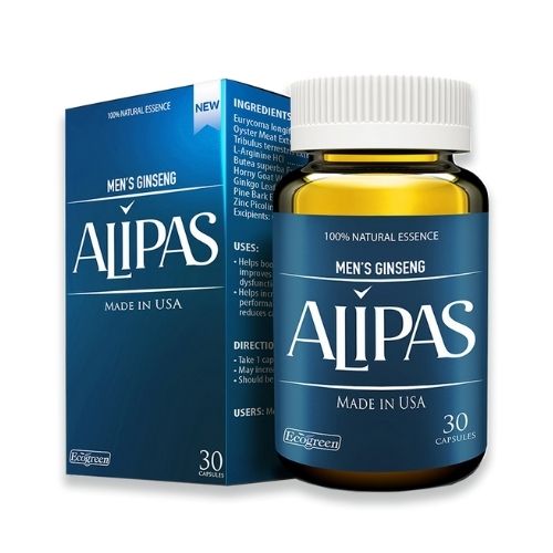 Alipas - Giúp hỗ trợ sức khỏe tổng thể, sinh lực cho nam giới