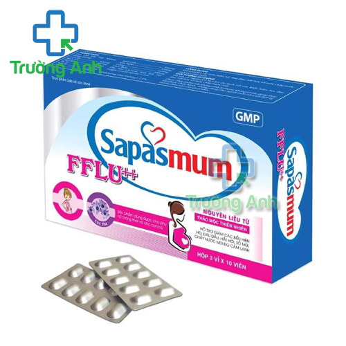 Sapasmum FFLU++ Nhất Long - Hỗ trợ điều trị đau đầu, hắt hơi