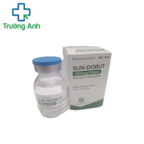 Sun-dobut 250mg/50ml Sun Garde - Điều trị suy tim mất bù
