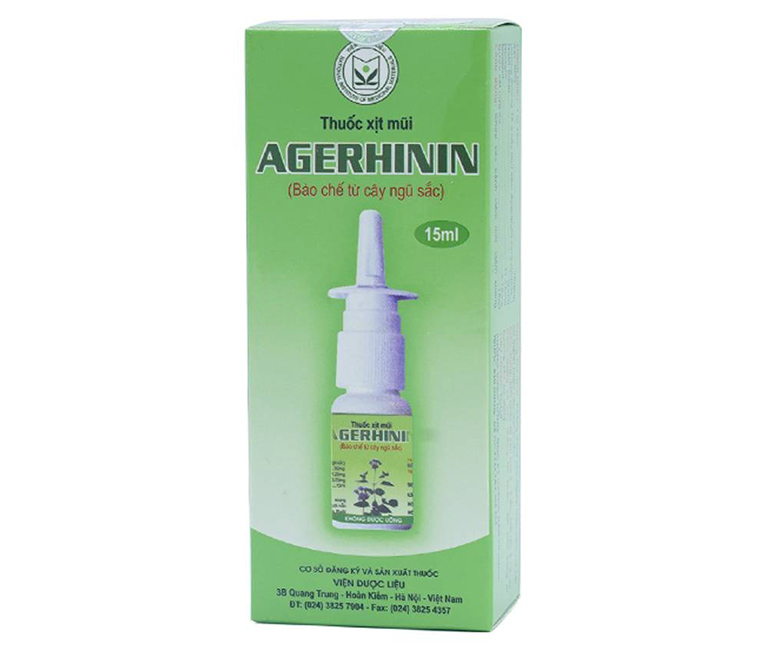 Agerhinin - Thuốc điều trị viêm mũi, viêm xoang hiệu quả