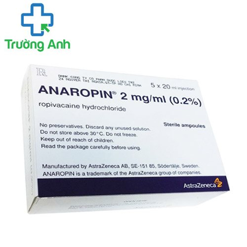 Anaropin 2mg/ml - Thuốc gây tê và giảm đau hiệu quả của Sweden