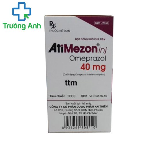 Atimezon inj - Thuốc tiêm điều trị loét tá tràng, dạ dày, thực quản