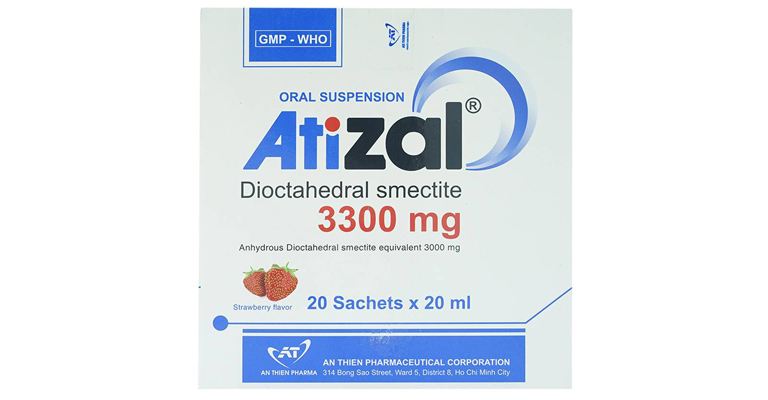 Atizal 3300mg - Thuốc điều trị bệnh tiêu chảy hiệu quả của An Thiên
