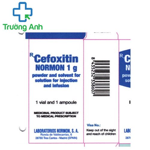 Cefoxitin Normon 1g - Thuốc điều trị nhiễm trùng hiệu quả 