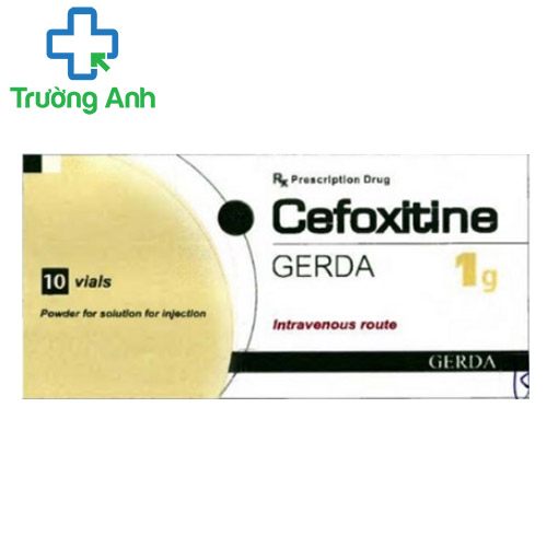 Cefoxitin Gerda 1g - Thuốc điều trị nhiễm trùng hiệu quả