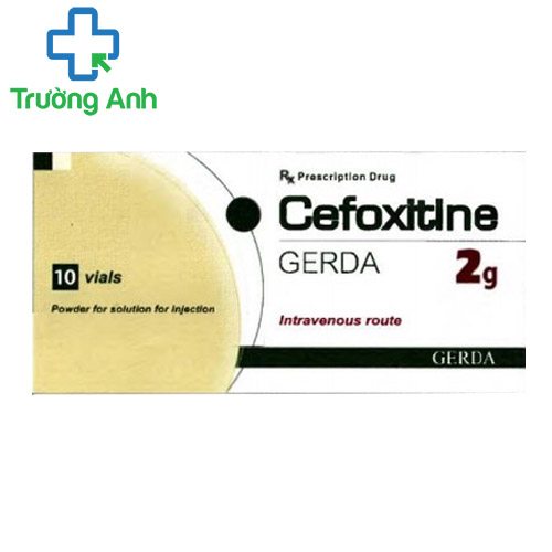 Cefoxitin Gerda 2g - Thuốc điều trị nhiễm trùng hiệu quả của Spain