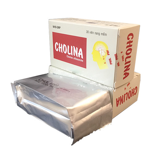 Cholina 400mg - Thuốc điều trị chống đột quỵ hiệu quả