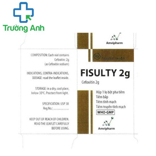Fisulty 2g Amvipharm - Thuốc điều trị nhiễm trùng của Việt Nam