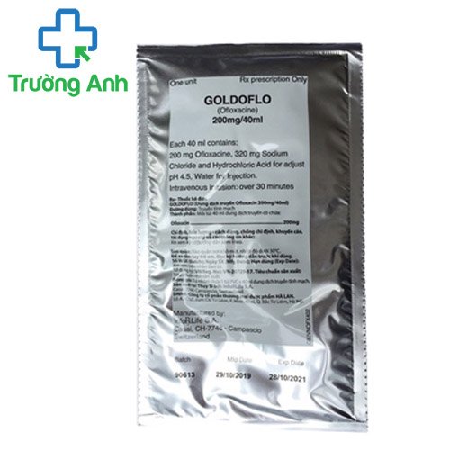Goldoflo 200mg/40ml ACS Dobfar - Thuốc điều trị nhiễm khuẩn