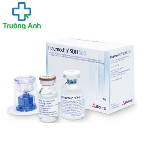 Haemoctin SDH 500 Biotest - Dự phòng ở bệnh nhân máu khó đông