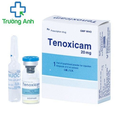 Tenoxicam 20mg Bidiphar - Thuốc chống viêm, giảm đau hiệu quả