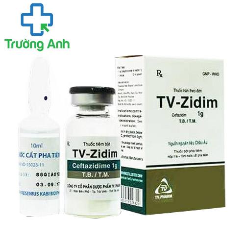 TV-Zidim 1g TV.Pharm - Điều trị nhiễm khuẩn nặng