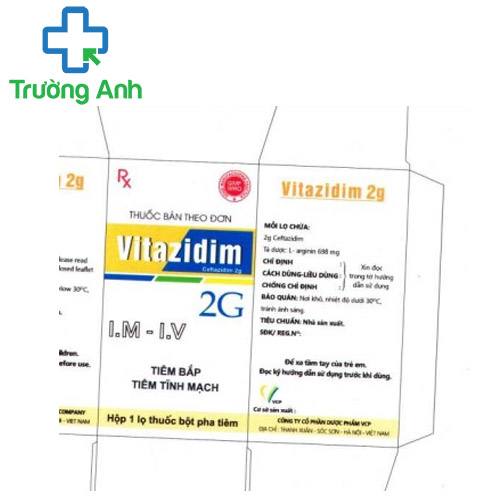 Vitazidim 2g VCP - Thuốc điều trị nhiễm trùng đường hô hấp dưới