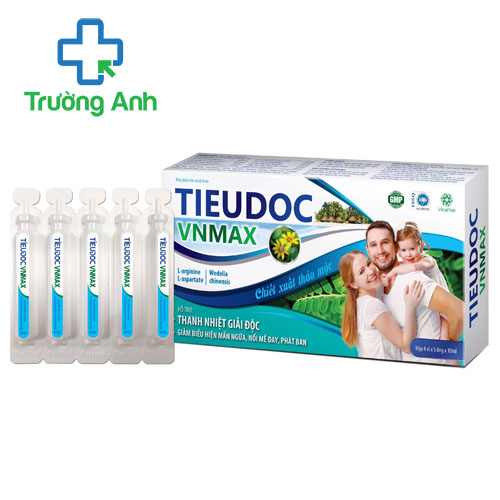 Tieudoc VNmax - Giúp giảm biểu hiện mẩn ngứa, nổi mề đay
