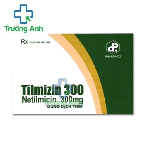 Tilmizin 300 Pharbaco - Điều trị các bệnh nhiễm khuẩn nặng
