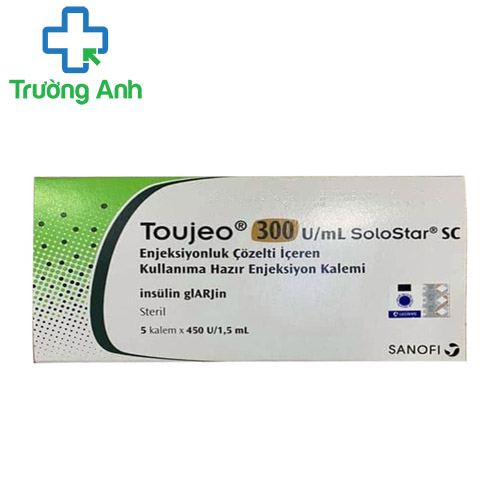 Toujeo 300U/ml SoloStar SC - Điều trị đái tháo đường ở người lớn