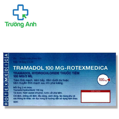 Tramadol 100mg-Rotexmedica - Điều trị đau trung bình tới trầm trọng