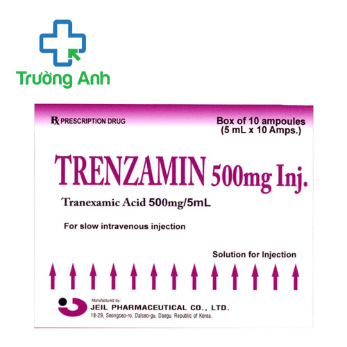 Trenzamin 500mg inj Jei Pharmaceutial - Điều trị đa kinh