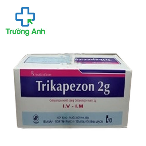 Trikapezon 2g Pharbaco - Thuốc điều trị nhiễm khuẩn