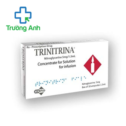 Trinitrina 5mg/1,5ml Fisiopharma - Thuốc điều trị cao huyết áp