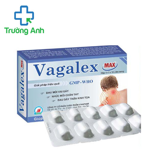 Vagalex Max Vinaphar - Hoạt huyết, tăng cường lưu thông khí huyết