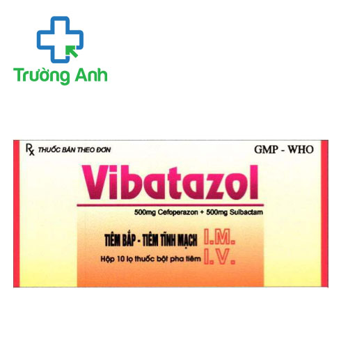 Vibatazol 0,5g/0,5g VCP - Điều trị bệnh nhiễm khuẩn máu
