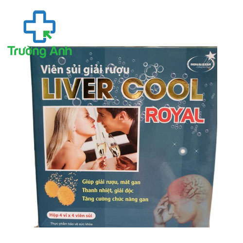 Viên sủi giải rượu Liver Cool Royal - Giúp thanh nhiệt giải độc, mát gan