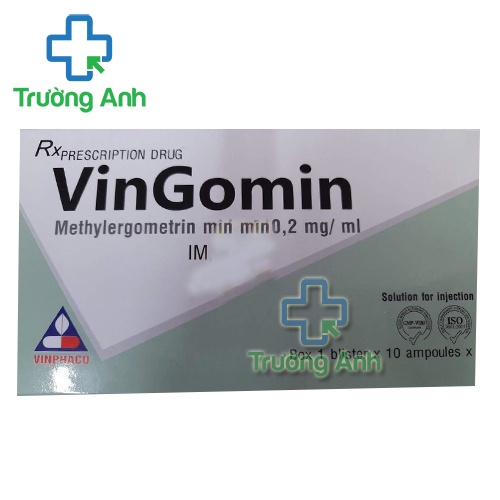 Vingomin 0,2mg/ml Vinphaco - Phòng & điều trị chảy máu