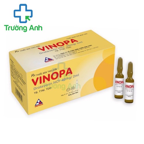 Vinopa 40mg/2ml Vinphaco - Điều trị các cơn co thắt dạ dày