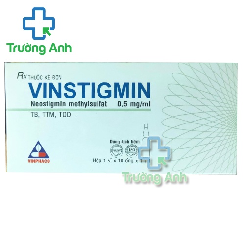 Vinstigmin 0,5mg/ml Vinphaco - Điều trị mất trương lực ruột