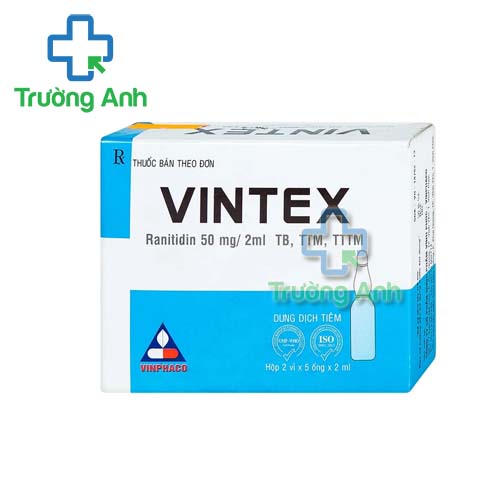 Vintex 50mg/2ml Vinphaco - Ðiều trị loét dạ dày – tá tràng