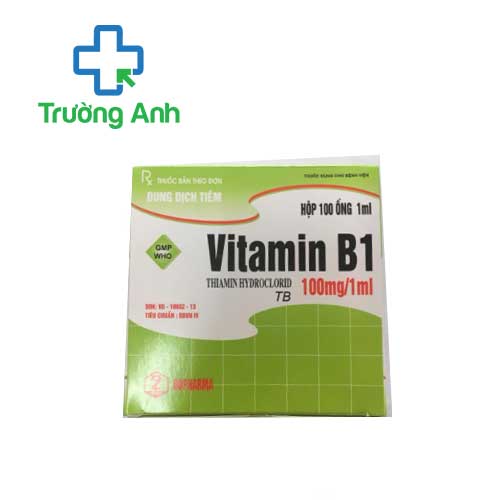 Vitamin B1 100mg/1ml Dopharma - Điều trị bệnh do thiếu Vitamin B1
