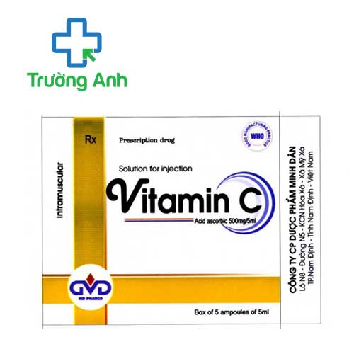 Vitamin C 500mg/5ml MD Pharco - Ðiều trị bệnh Scorbut