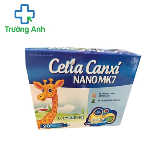 Celia Canxi Nano Mk7 - Bổ sung canxi, vitamin D cho trẻ