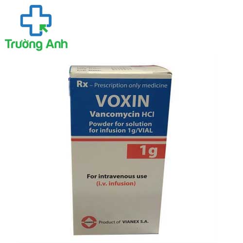 Voxin 1g Vianex - Thuốc điều trị nhiễm trùng nghiêm trọng