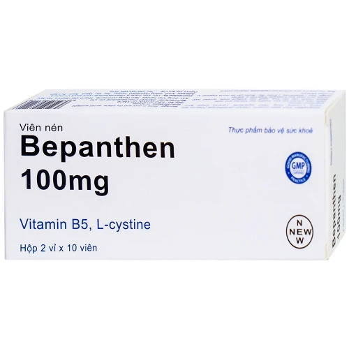 Bepanthen (viên) - Thuốc trị rụng lông, tóc, rối loạn dinh dưỡng móng
