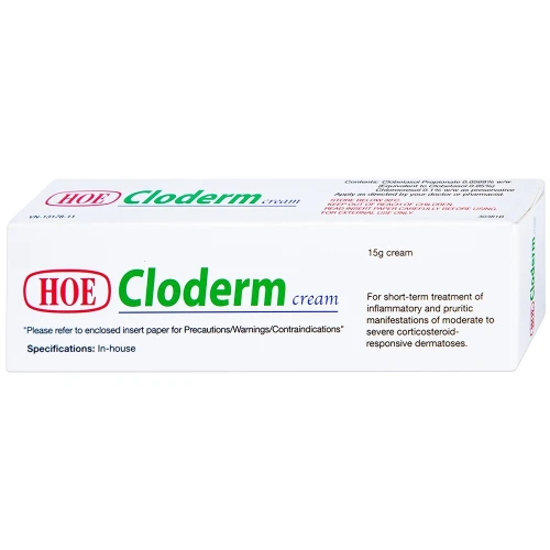 Cloderm cream - Thuốc điều trị viêm da hiệu quả