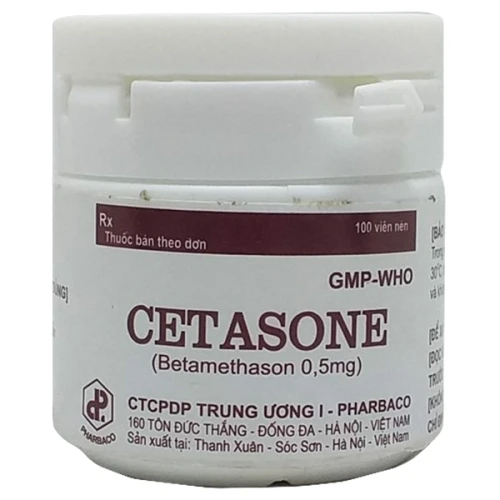 Cetasone - Thuốc điều trị viêm khớp dạng thấp hiệu quả