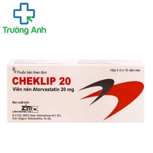 Cheklip 20 - Thuốc điều trị giảm cholesterol toàn phần hiệu quả