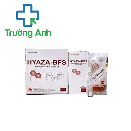 Hyaza-BFS 25mg/2,5ml CPC1HN - Điều trị đau trong thoái hóa khớp gối
